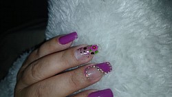 Esmaltação em Gel Decorada